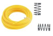 2 Molas E Fio P/aparador Trapp Super Master 800 1000 Plus + Fio De Nylon 5 Mts