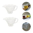 2 Molheiras de Cristal De Vidro Luxo Dublin 140ml