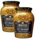 2 mostarda francesa à moda antiga (l'ancienne) maille - 865g
