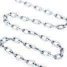 2 Mts De Corrente Elo Curto Soldada Galvonizada 3 Mm Portão 2 Mts De Corrente Elo Curto Soldada Galvonizada 3 Mm Portão