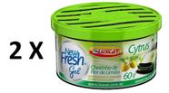 2 New Fresh Gel Cytrus 60g Luxcar 2 New Fresh Gel Cytrus 60g Luxcar