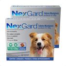 2 Nexgard Para Cães De 10 A 25 Kg Antipulga Total 6 Tabletes