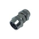 2 Niples Roscado Emenda Conexão Mangueira 6mm Suspensão a Ar