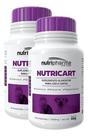 2 Nutricart 1000mg Suplemento Alimentar Cães Cão Gatos 120cp