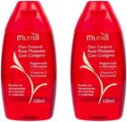 2 Óleo Corporal Rosa Mosqueta Com Colageno Muriel 100ml