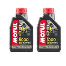 2 Oleo Motul 5000 20w50 Semissintético 4t