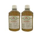 2 Óleo Rícino Puro 500ml 100% Puro