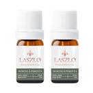 2 Óleos Essencial Hortelã-Pimenta GT Índia Laszlo - 10 ml