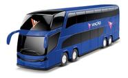 2 Ônibus C/ 2 Andares - 30 Cm - Roma Petroleum - 1/43 - Roma