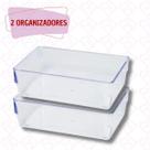 2 Organizador Modular Ideal Escritorio Mesa Quartos Cozinha