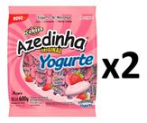 2 Pacotes Bala Mastigável Azedinha Iogurte 600gr Cada 2 Pacotes Bala Mastigável Azedinha Iogurte 600gr Cada