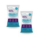 2 Pacotes Barrilha Leve Rhofer p/ Piscina 1kg/2kg de Sódio pH+ Elevador Rápida Dissolução