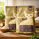 2 Pacotes de Areia Granulado Higiênico Natural para Gatos Mandiocat Absorção Rápida, Forma Torrões 2 Pacotes de Areia Granulado Higiênico Natural para Gatos Mandiocat Absorção Rápida, Forma Torrões