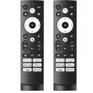 2 pacotes de controle remoto de substituição para Hisense Google Smart TV