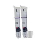 2 Pacotes de Copo de 110ml Translúcido Copaza com 100 unidades
