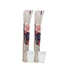 2 Pacotes de Copo de 300ml Transparente PP Ultra Copos Replast com 100 unidades