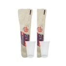 2 Pacotes de Copo de 440ml Liso Transparente PP Ultra Copos Replast com 50 unidades