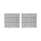 2 pacotes de feltro adesivo nove grades painel decorativo multifuncional diy painel plano decorativo