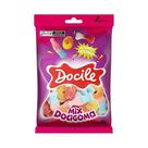 2 Pacotes Docigoma Bala de Goma Mix Azedo e Doce 90g