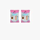 2 Pacotes Mini Bala 400g Junco Sabor Coco