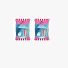 2 Pacotes Mini Bala de Coco 400g Junco Vários Sabor Tutti Frutti