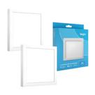2 Painel Plafon Sobrepor 18w Teto Sala Branco Frio Bivolt