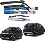 2 Palheta Limpardor Parabrisa Dianteiras Bosch + 1 Traseira Vetor HONDA WRV WR-V 2021 2022 2023