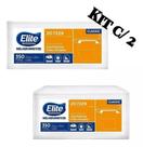 2 Papel Toalha Elite Folhas Simples - Classic Interfolhado