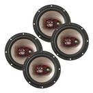 2 Pares Alto Falantes Bravox 6" Triaxial B3x60x Kit 2 Pares Alto Falantes Bravox 6" Triaxial B3x60x Kit