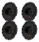 2 Pares Alto falantes JBL Triaxiais 6 Pol FLEX4 55W RMS 6TRFX55 4 Ohms - Preto