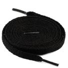 2 Pares Cadarço Preto Chato Tradicional 120cm 2024