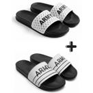 2 Pares Chinelo Slide Feminino Confortável Macio Leve para Dia a Dia Passeio Praia Piscina 2 Pares Chinelo Slide Feminino Confortável Macio Leve para Dia a Dia Passeio Praia Piscina
