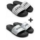 2 Pares Chinelo Slide Feminino Confortável Macio Leve para Dia a Dia Passeio Praia Piscina 2 Pares Chinelo Slide Feminino Confortável Macio Leve para Dia a Dia Passeio Praia Piscina