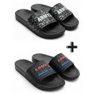 2 Pares Chinelo Slide Feminino Confortável Macio Leve para Dia a Dia Passeio Praia Piscina 2 Pares Chinelo Slide Feminino Confortável Macio Leve para Dia a Dia Passeio Praia Piscina