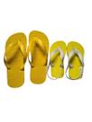 2 Pares De Chinelos Tradicional Infantil Baby