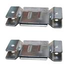 2 Pares de Conector de Encaixe para Móveis Sofá Cabeceira Painel Zincado G59