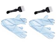 2 Pares De Luvas Apicultor Longa material sintético + 2 Garfos Inox