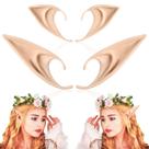 2 pares de orelhas de elfo FRESHME Fairy Pixie com pontas macias