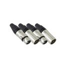 2 Pares de Plug XLR Cabo Linha Datalink Canon 2 Pares de Plug XLR Cabo Linha Datalink Canon
