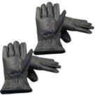 2 Pares Luva Térmica de material sintético Inverno Frio Tamanho Único 2 Pares Luva Térmica de material sintético Inverno Frio Tamanho Único