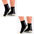 2 Pares Meia Antiderrapante Futebol Esportiva Estilo Prosock