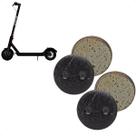 2 Pares Pastilha Redonda Patinete Elétrico e Compativel M365 FSB08 FSB09