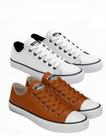 2 pares tenis feminino e masculino star branco preto caramelo