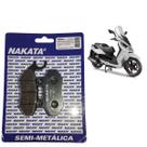 2 Pastilha Freio Nakata Dianteira Dafra Citycom 300 2015 A 2017