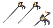 2 pc grampo sargento aperto rápido 450mm + 1 pc grampo 150mm