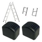 2 Pç Pezinho Ponteira Protetores Pé Escada 3x2cm Sapata