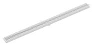 2 pç ralo linear 90 cm flat c grelha branca p banheiro tigre 2 pç ralo linear 90 cm flat c grelha branca p banheiro tigre