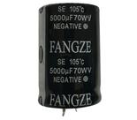 2 pçs - capacitor eletrolitico 5000x70v - 5000uf x 70v