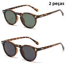 2 pçs novo estilo de óculos retro redondo moda mita óculos de sol personalizados jh3053 2 pçs novo estilo de óculos retro redondo moda mita óculos de sol personalizados jh3053