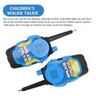 2 peças de brinquedos de telefone Walkie Talkie com clipe pa